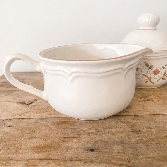 Vintage sugar/creamer stoneware The Covington Edition - Picture 3 of 12